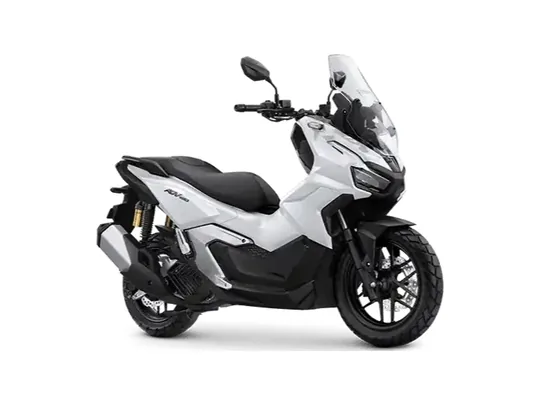 Honda ADV 160 cc in Solid White; model reference, not a photo of the rental unit