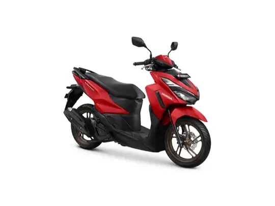 Honda Vario 125 cc in Advance Matte Red; model reference, not a photo of the rental unit